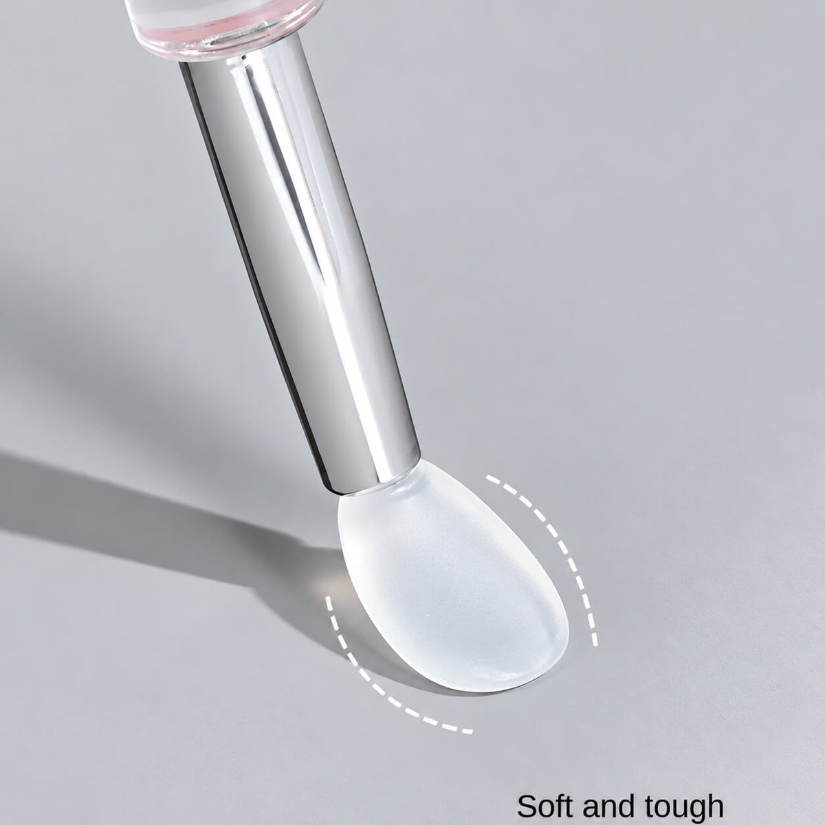 Nail Chrome Powder Silicone Brush