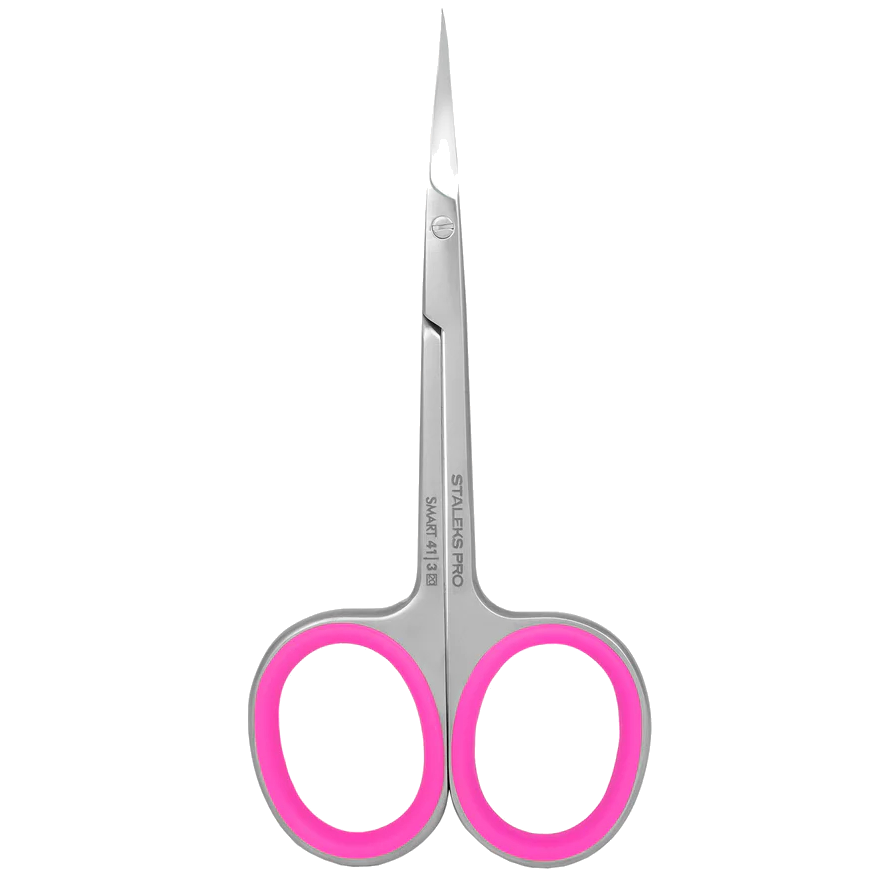 STALEKS PRO SMART 41 TYPE 3 PROFESSIONAL CUTICLE SCISSORS WITH HOOK SS-41/3- STALEKS™