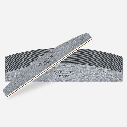 Staleks Smart 40 Crescent Nail File — curved side detail
