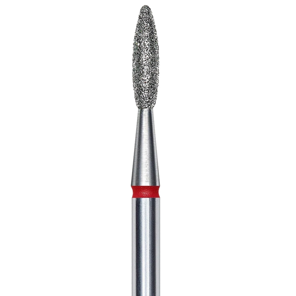 Staleks - Diamond Nail Drill Bit Red 2.1 mm 3 pcs