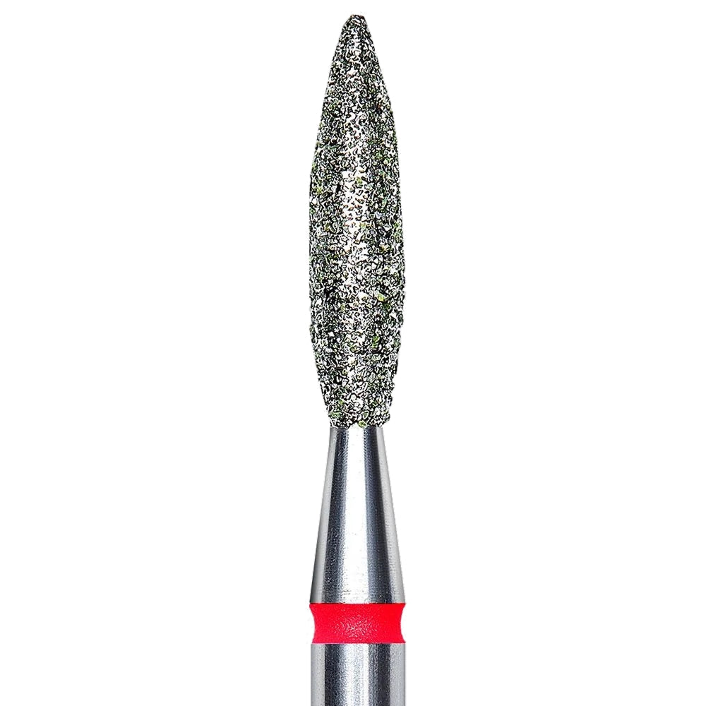 Staleks Diamond Nail Drill Bit Red, 2.3 mm 3 pcs