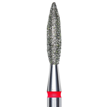 Staleks Diamond Nail Drill Bit Red, 2.3 mm 3 pcs