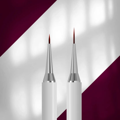 Staleks Exclusive 01/11 Double-Sided Liner Brush — full tool, both ends visible
