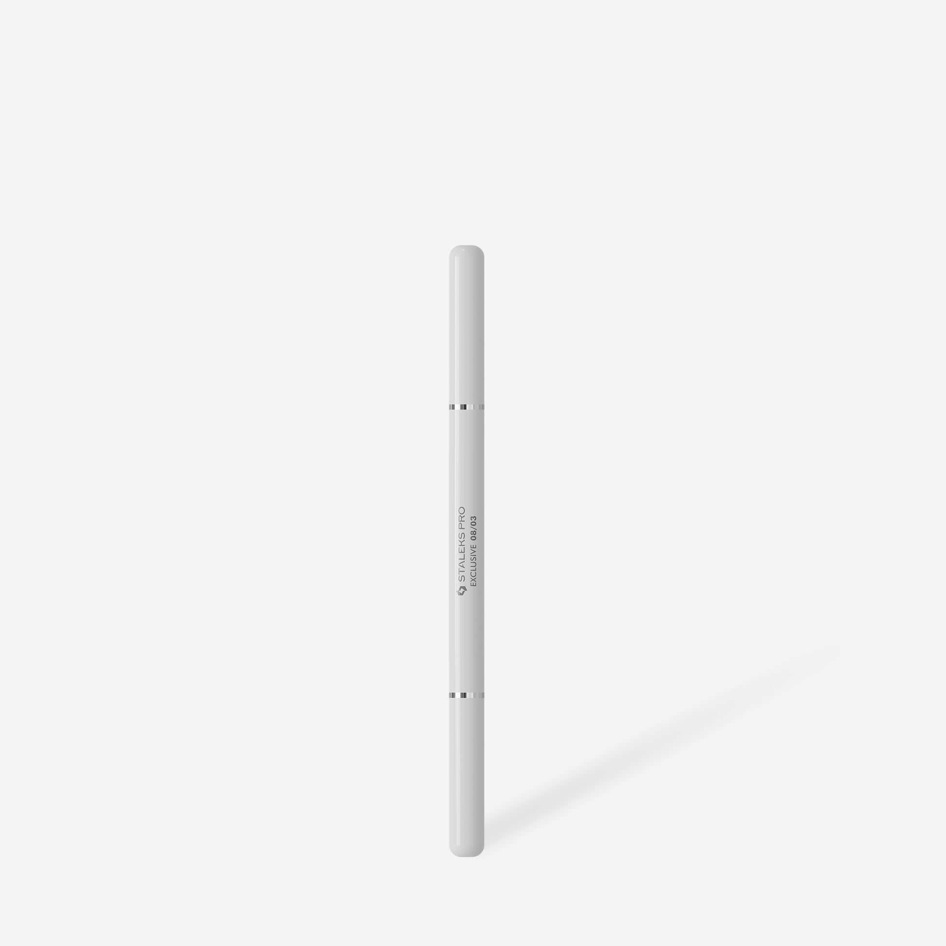 Staleks Exclusive 08/03 Double-Ended Nail Brush — 10mm liner end close-up