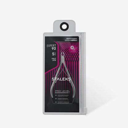 Staleks Expert 92 Professional Cuticle Nippers — full tool, 5mm blade