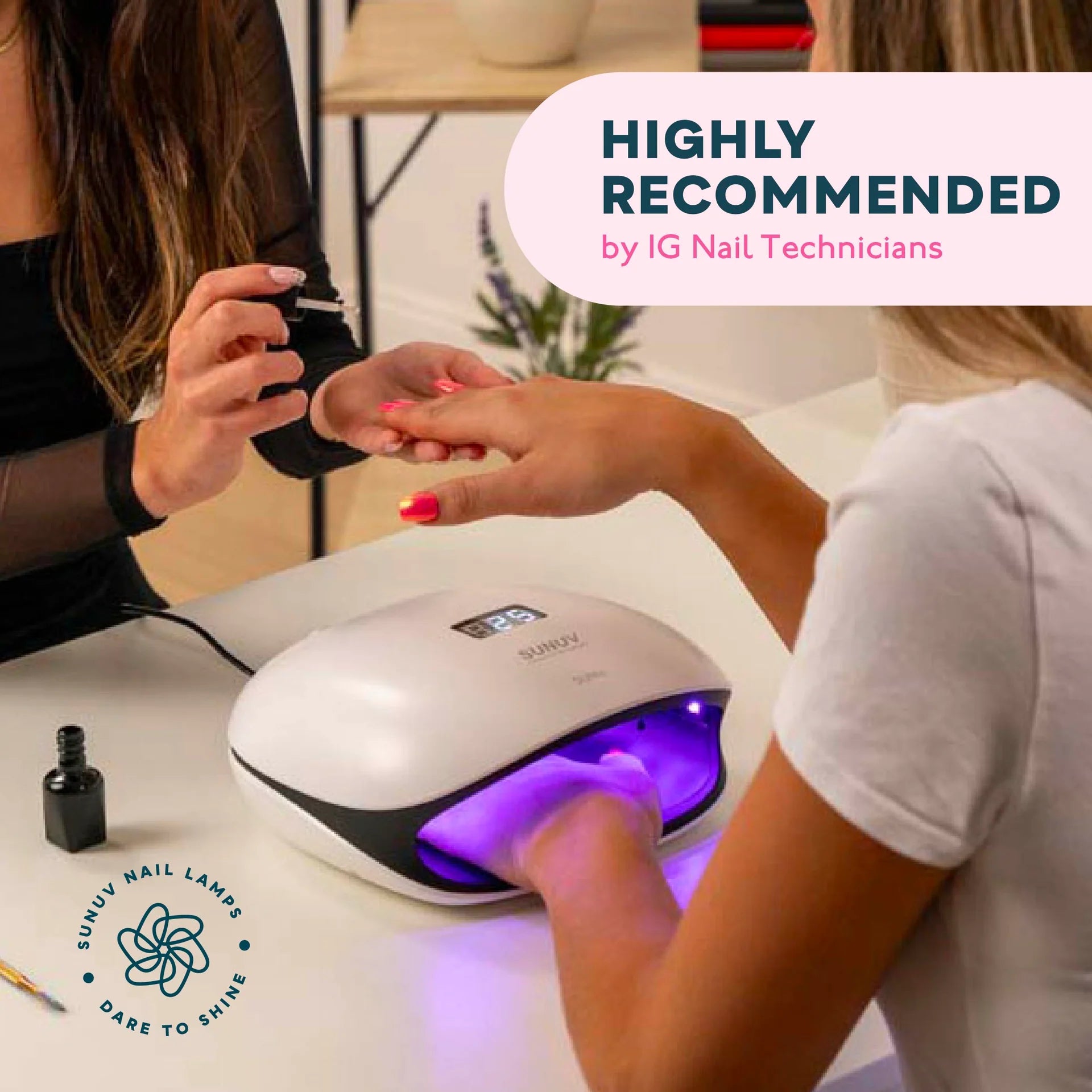 SUNUV SUN4 UV LED nail lamp 48W professional nail dryer for gel polish