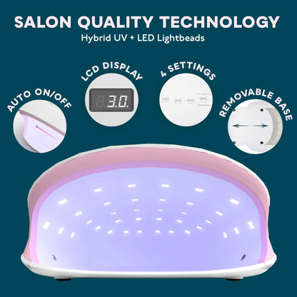 SUNUV SUN4S nail lamp pink 48W
