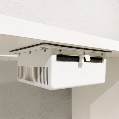 Teri Turbo Built-in White (Silver Mesh) — HEPA filter component detail