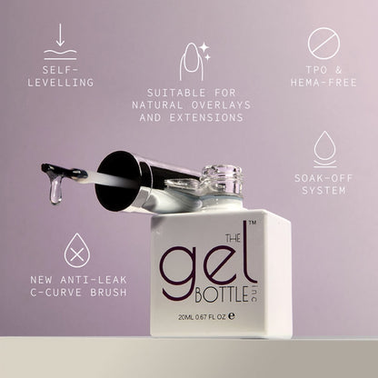 Close-up of Nylon-66 microfibre builder gel application