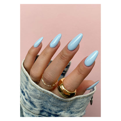 The GelBottle Double Denim Gel Polish 20ml premium professional dark blue manicure color