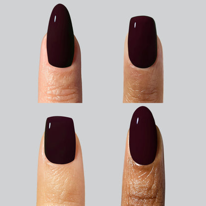 Heist is a Semi-Opaque Brown Gel Polish