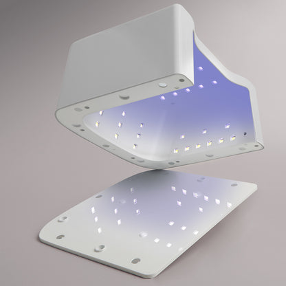 Illuminate Nail Lamp, Front and Side View