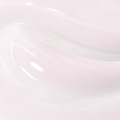Natural-looking manicure with a soft off-white veil of color