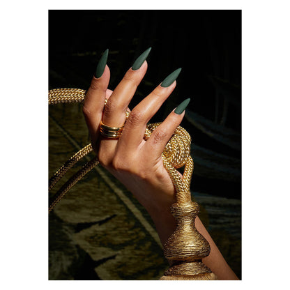 Secret Entrance 20ml by The GelBottle deep green gel nail polish