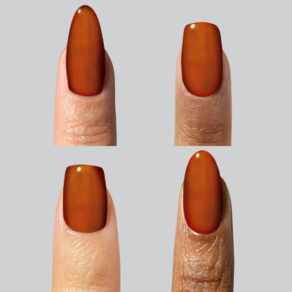 The GelBottle Tortuga provides a strong, saturated shade with flawless self-leveling performance