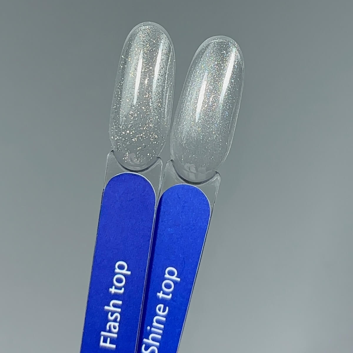 TOUCH No Wipe Top Flash, 13ml, label close-up