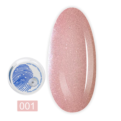 TOUCH Aurora Powder 01 – Pearl Nail Chrome Powder with Aurora Effect