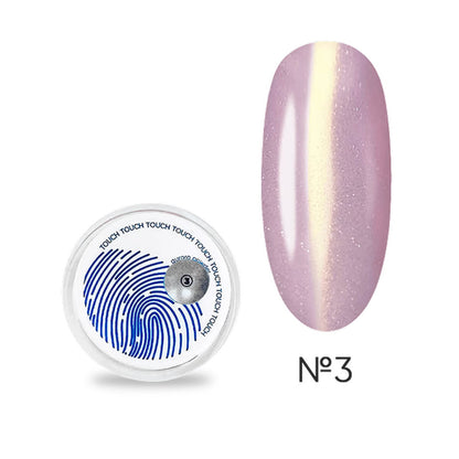 TOUCH Aurora Powder 03, 5ml, label close-up