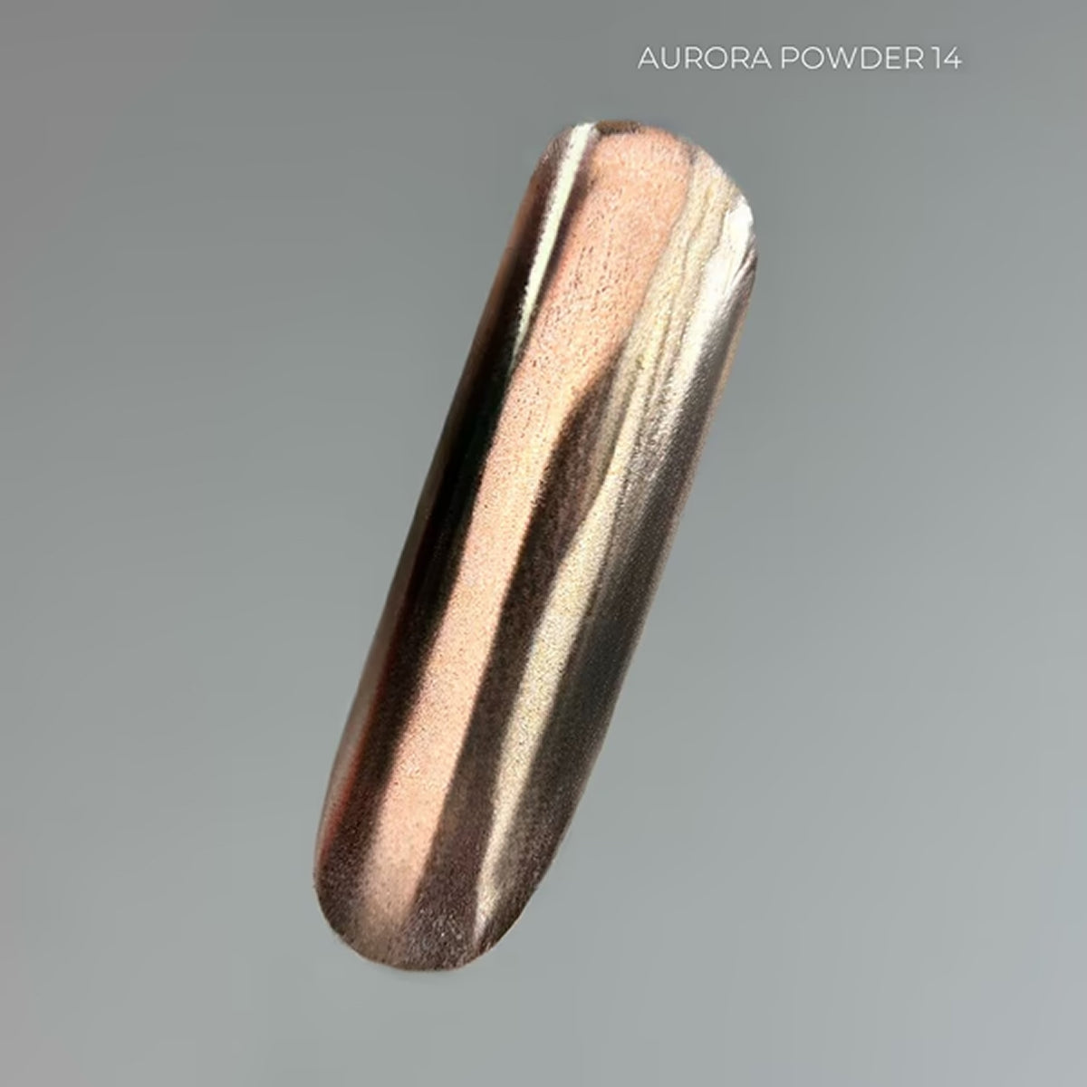 TOUCH Aurora Powder 14 professional gold chrome rubbing powder for nails