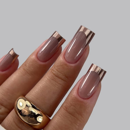 TOUCH Aurora Powder 16 ultra-fine brown mirror effect nail pigment