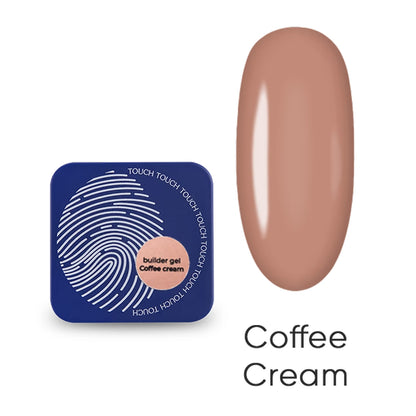 TOUCH Builder Gel Coffee Cream – Professional Nail Modeling Solution