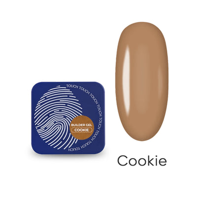 TOUCH Builder Gel Cookie — soft cookie nude elegance for modern minimalist nail aesthetics