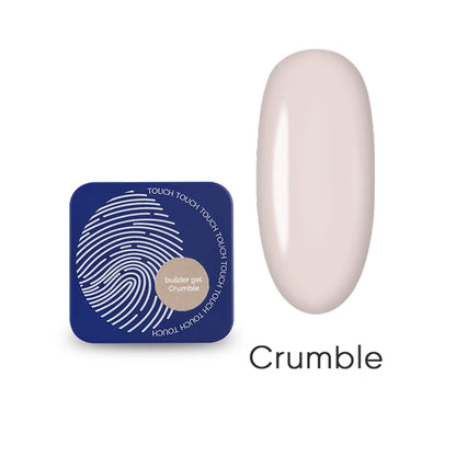TOUCH Builder Gel Crumble supports modern nail designs with premium durability