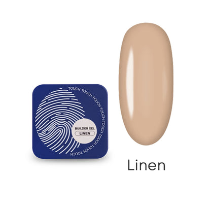 Build strength and beauty with TOUCH Builder Gel Linen 30ml