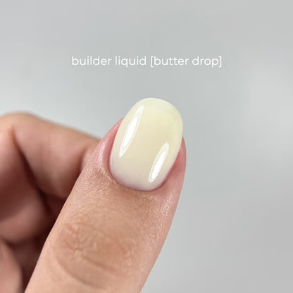 TOUCH Builder Liquid 31 Butter Drop, 15ml, label close-up