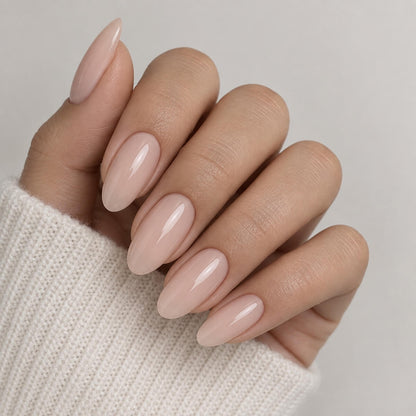 TOUCH Cover Base Natural, 30ml, swatch on nail tip