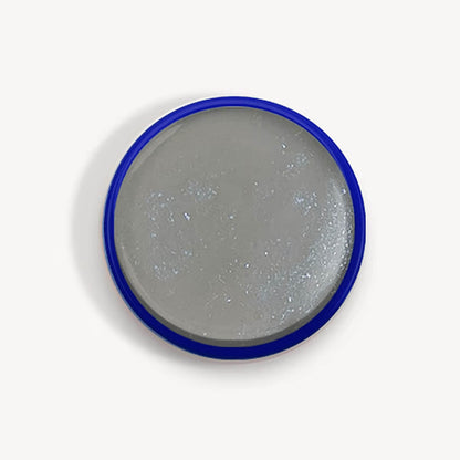 Pearl effect silver blue nail base by TOUCH for metallic manicures