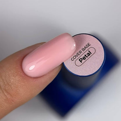 TOUCH Cover Base in Petal shade for nail strengthening, 13ml