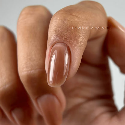 TOUCH Cover Top Bronze glossy brown tinted top 13ml