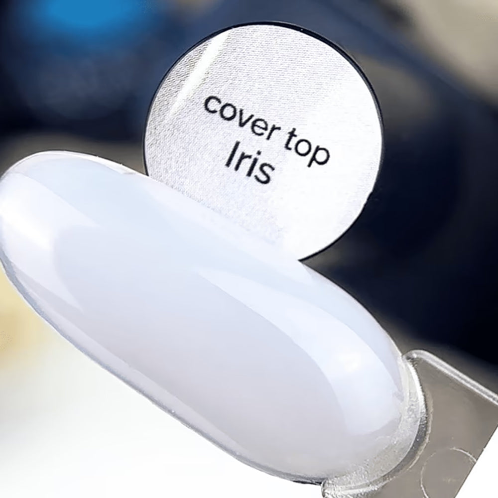 TOUCH Cover Top 14 Iris, 13ml, swatch on nail tip
