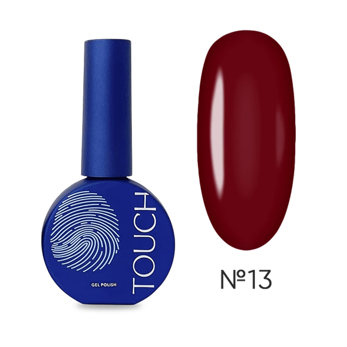 TOUCH Gel Polish #13 rich burgundy gel polish 9ml