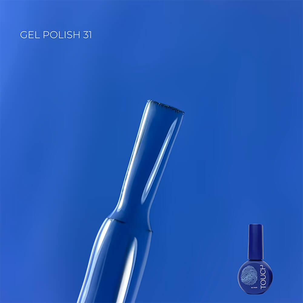 TOUCH Gel Polish #31 being applied with the brush