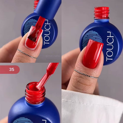 TOUCH Gel Polish 35 classic bright red manicure color 9ml