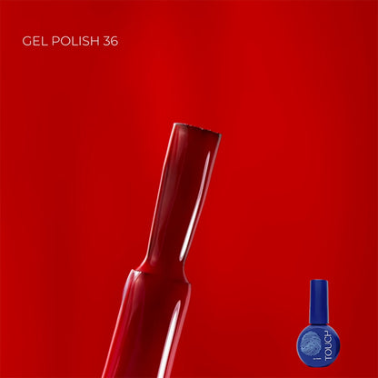 Close-up of the glossy finish of TOUCH Gel Polish #36