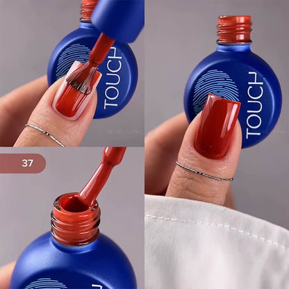 TOUCH Gel Polish 37 vivid red orange nail color 9ml