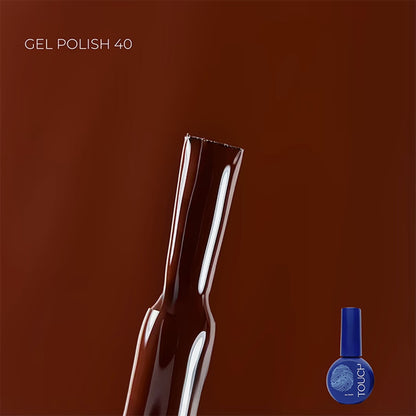Finished manicure using TOUCH Gel Polish #40