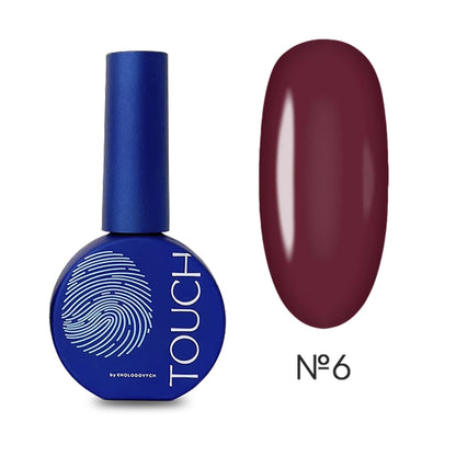 TOUCH Gel Polish One Step 06 – 3-in-1 Professional Pedicure Gel Polish
