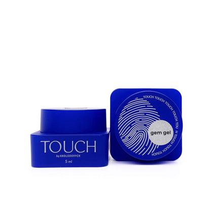 5ml — TOUCH Gem Gel — closed jar, clear bonding gel