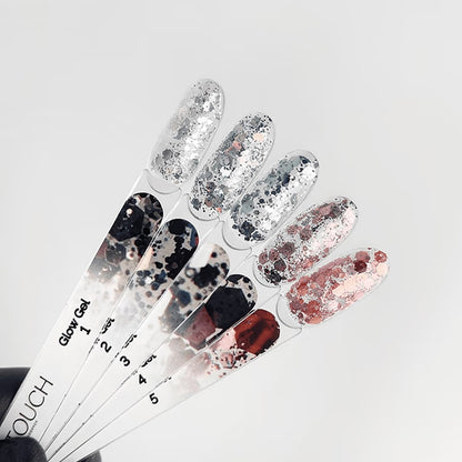 TOUCH Glow Gel 1 — gradient design using the gel