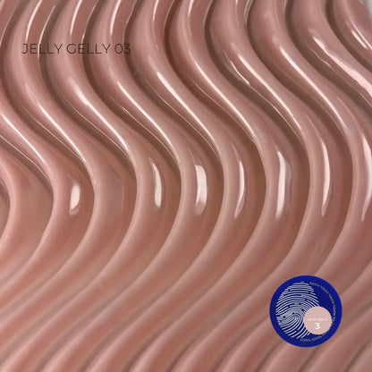 Dark beige TOUCH jelly gel for professional nail extensions