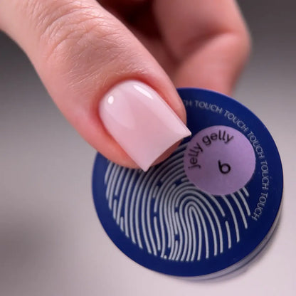 Thick lilac TOUCH Jelly Gelly for professional nail strengthening