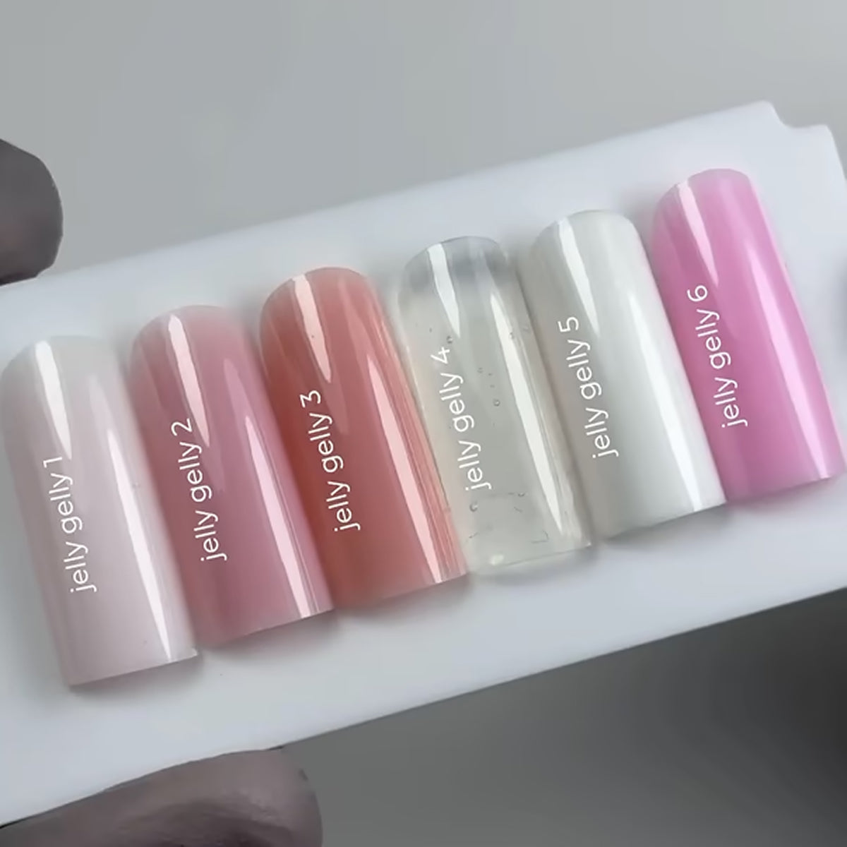 TOUCH Jelly Gelly #6 professional builder gel for extreme nail extensions