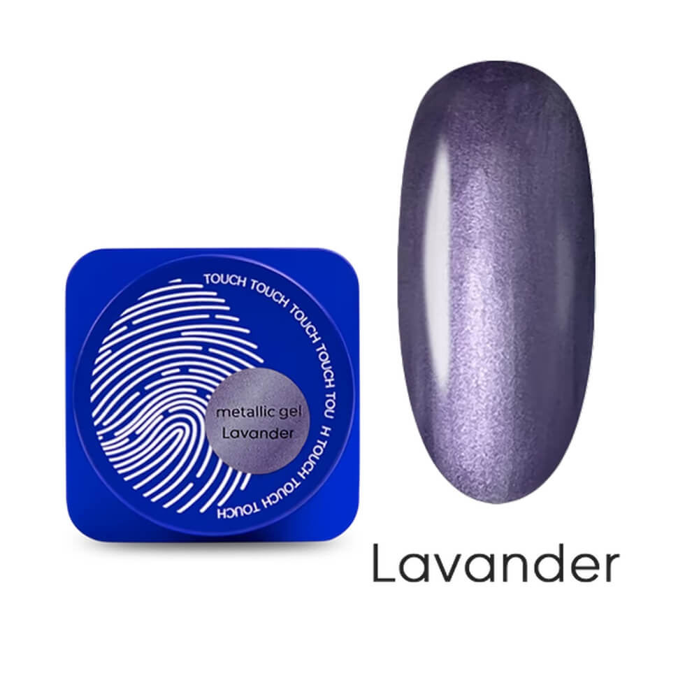 TOUCH - Metallic Gel Lavander, 5ml