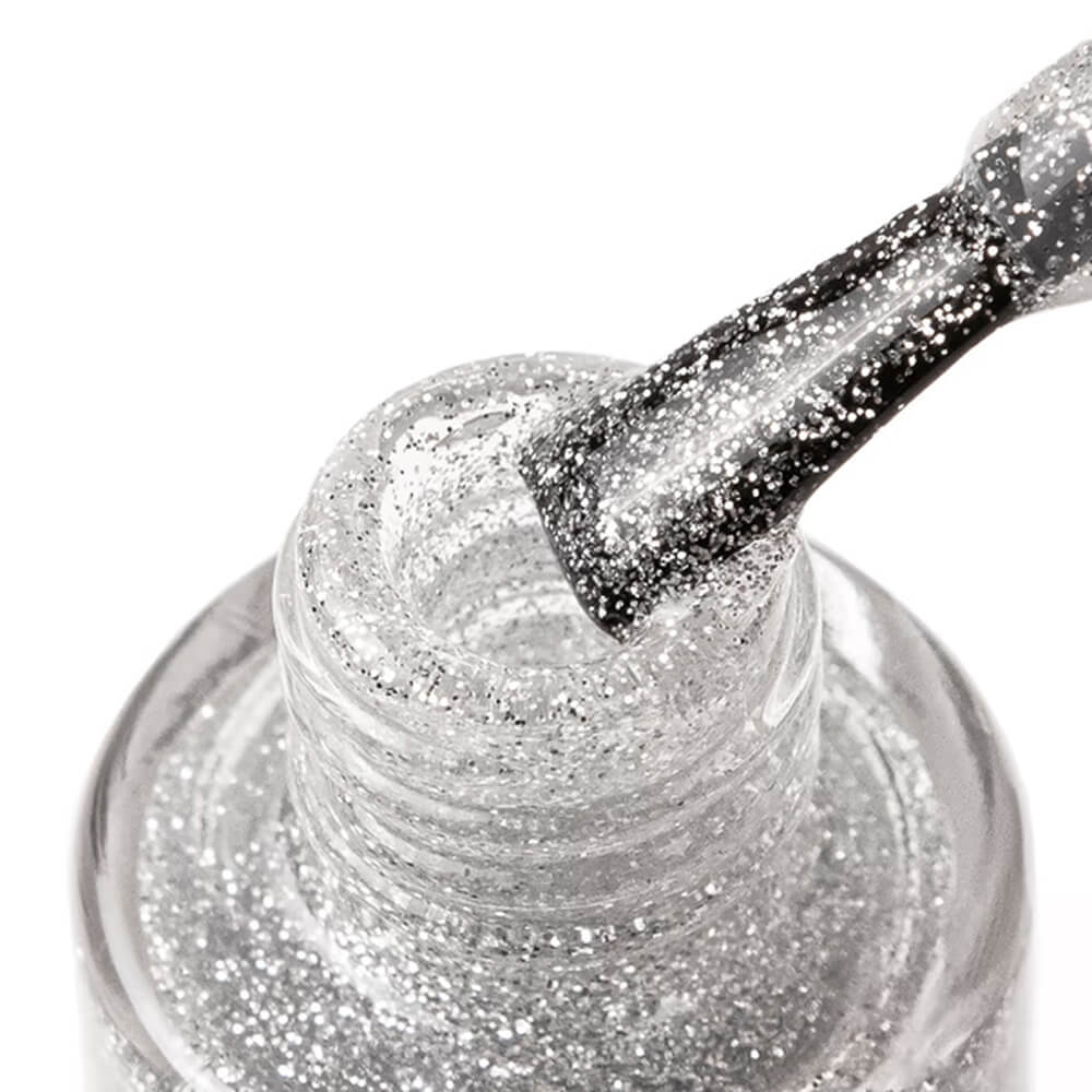 TOUCH Nail Polish 06 — full manicure, glassy shimmer finish
