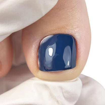 TOUCH Nail Polish 12 — label close-up, blue shade