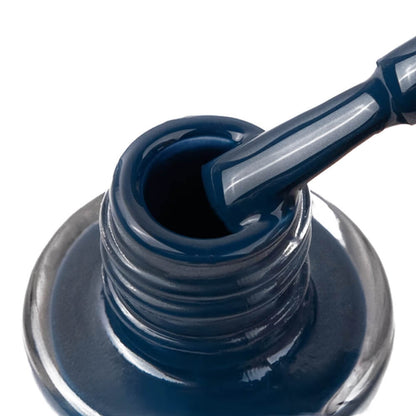 8ml — TOUCH Nail Polish 12 — full manicure, saturated blue color